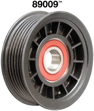 89009 – DAYCO Drive Belt Tensioner Pulley, OE Replacement Grooved Pulley